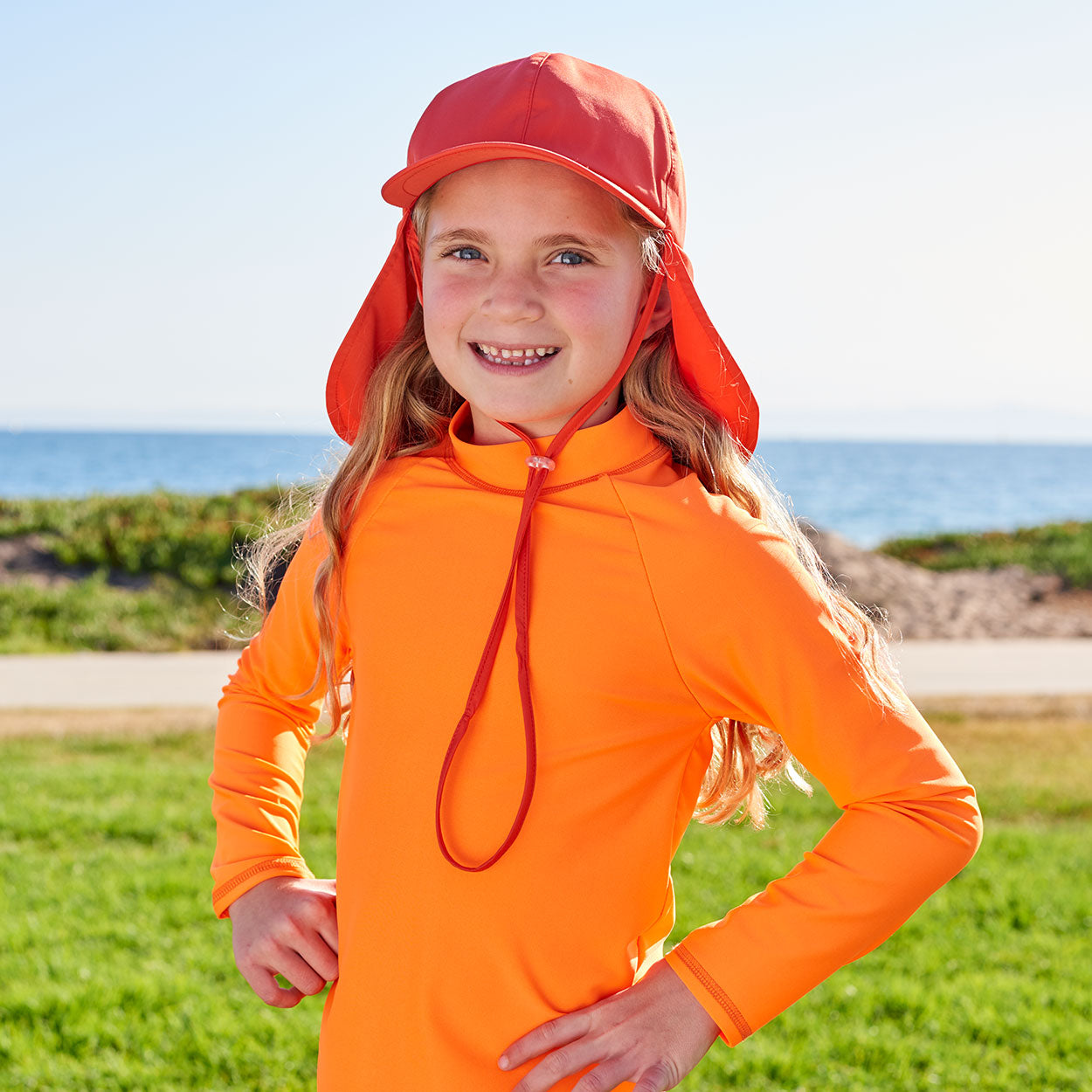 Orange sales kids hat