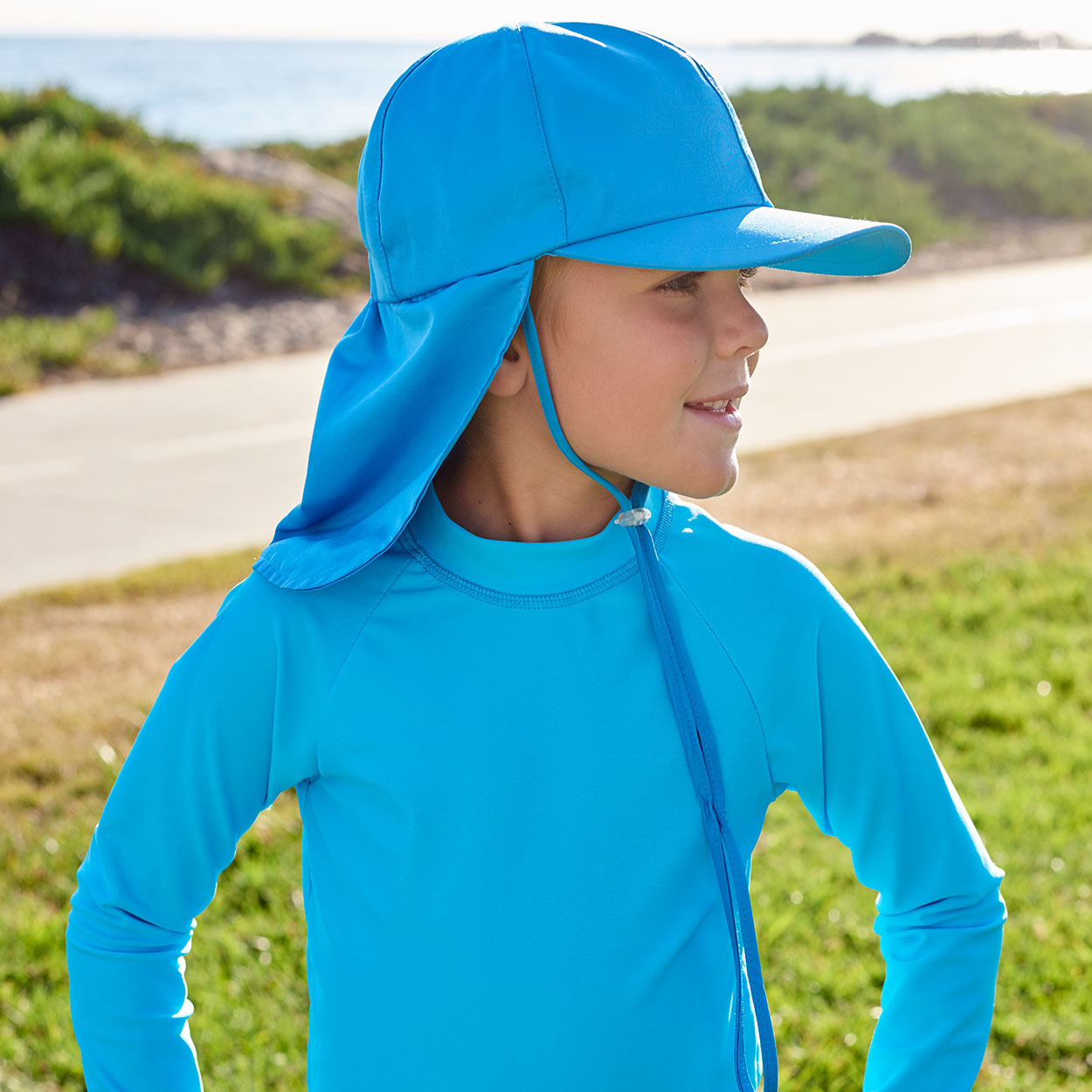 Boys sun store protection hat