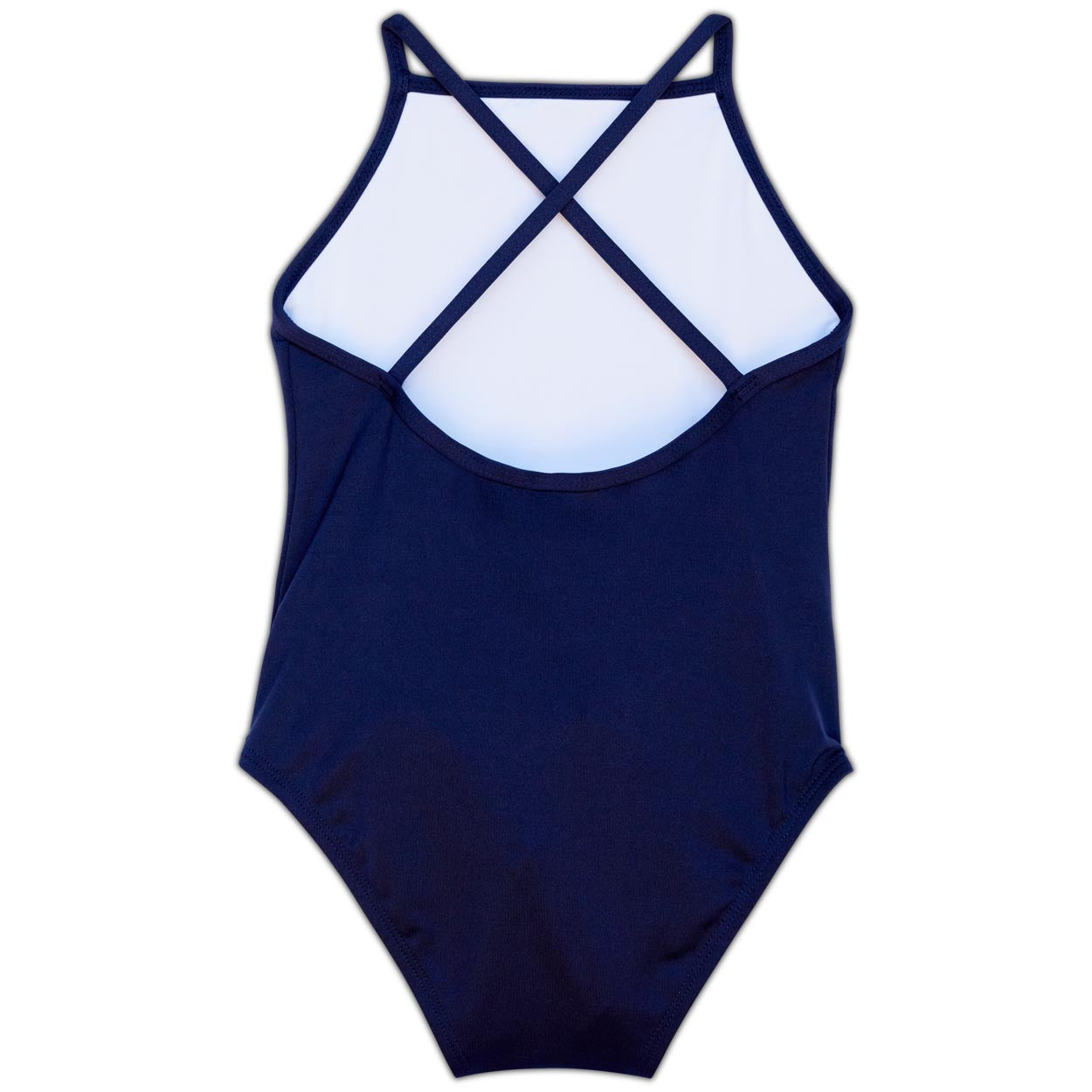 Girls navy best sale blue swimsuit