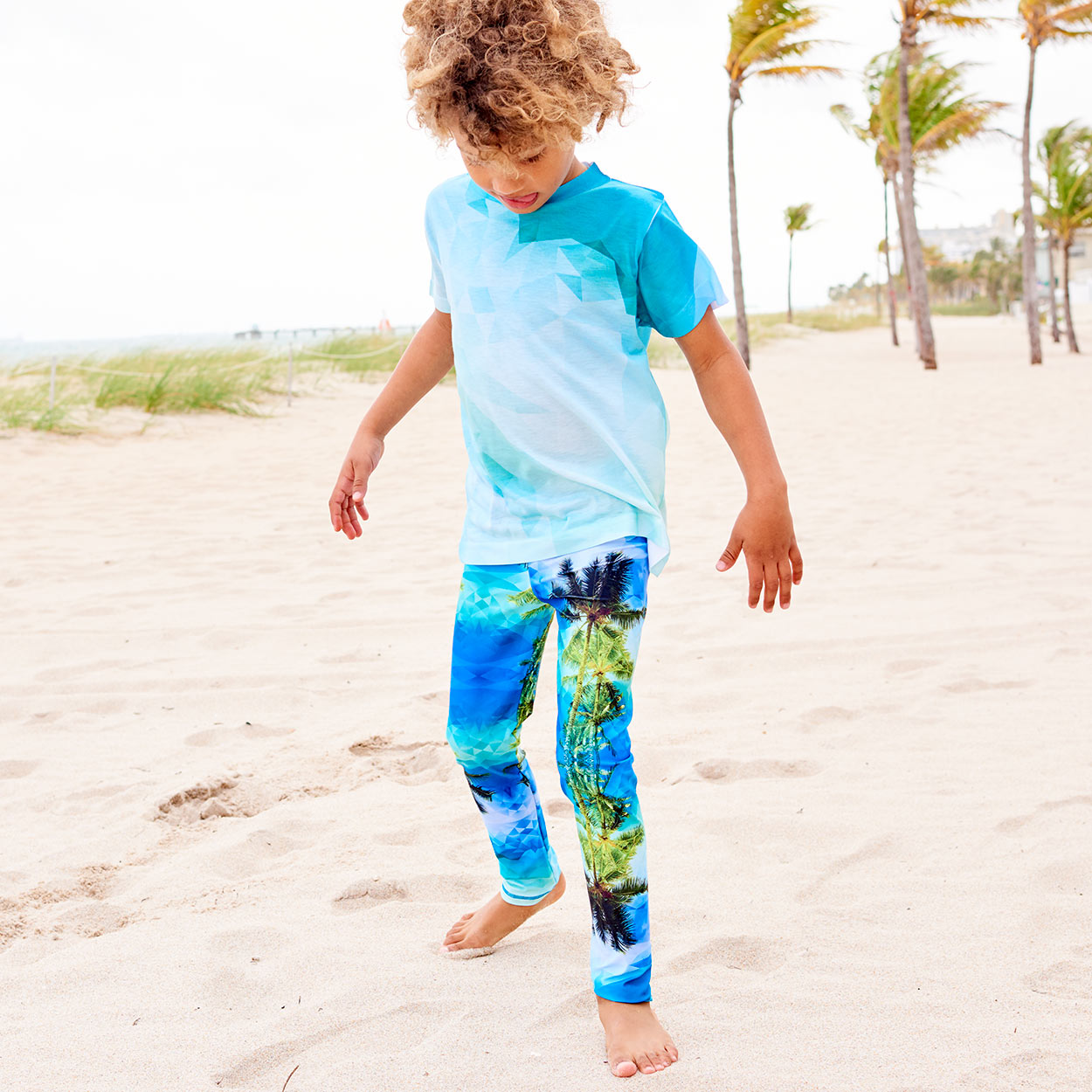 Palm tree workout leggings hotsell